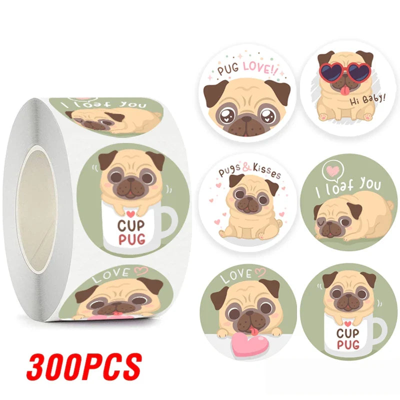 100-500pcs Cartoon Animal Reward Stickers for Kids Cute Gift Decor Stickers Labels School Encourage Children Stationery Stickers (Online Order Only)