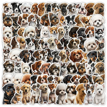 10/30/50PCS New INS Little Milk Dog Sticker Cartoon Creative Anime iPad Motorcycle Luggage Chair Decoration Waterproof Wholesale (ONLINE ORDER ONLY)