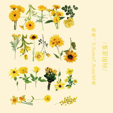 40pcs Green Leaf Decorative Stickers for Scrapbooking, Diary, Planner, Phone, Cup (ONLINE ORDER ONLY)