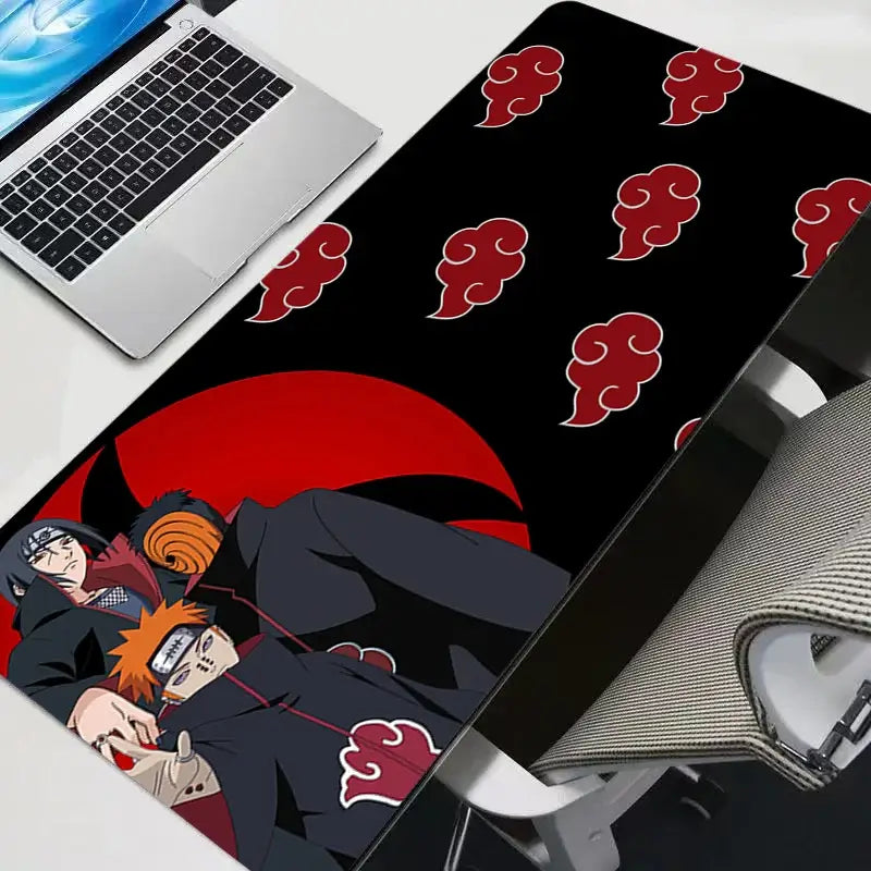 Akatsuki Naruto Mouse Pad: Anime Gaming Desk Mat (ONLINE ORDER ONLY)