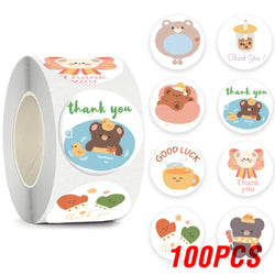 100-500pcs Cartoon Animation Children's Toy Sticker School Classroom Training Motivational Stickers Stationery Labels (ONLINE ORDER ONLY)