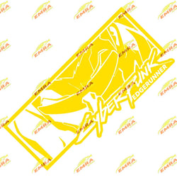 Anime Car Sticker Die Cutting PVC Vinyl Decal Automobile Modification Window Bumper Decoration Interior Accessories Decals (ONLINE ORDER ONLY)