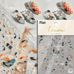 Hot Stamping Laser Shell Conch Starfish Pearl Whale Coral Dolphin Summer Beach Sea Wave Jellyfish Bubble Nail Art Stickers Decal (ONLINE ORDER ONLY)