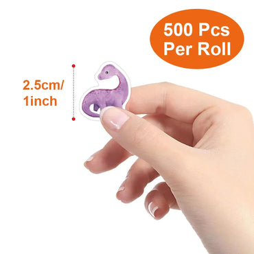 100-500pcs Dinosaur Animal Anomaly Shaped Sticker Decoration Gift Box Sticker Label Reward Stationery Sticker (ONLINE ORDER ONLY)