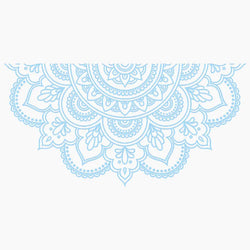 Half Mandala Car Sticker Decoration Window Bodywork Styling Motorcycle Accessories Die Cutting Vinyl Decals (ONLINE ORDER ONLY)