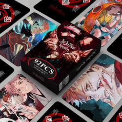 92Pcs Jujutsu Kaisen Anime Sticker Card Set for Fans Collection Gift (Online Order Only)