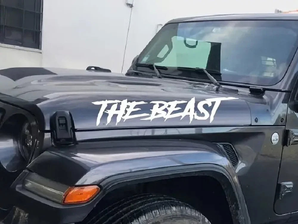 THE BEAST Stickers, For Car,Automobile,Motorbike,Trucks,Windows,Bumper,Waterproof Vinyl Decal (ONLINE ORDER ONLY)