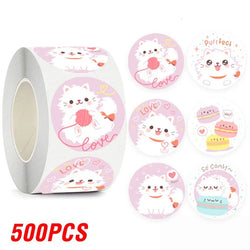 100-500pcs  Cute Reward Stickers Animal Sticker for Kid Classic Toy Gift Decor School Teacher Encouragement Sticker (ONLINE ORDER ONLY)