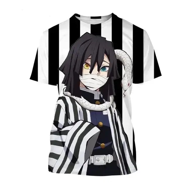 Demon Slayer Nezuko Shinobu T-shirt 3D Fashion Print (ONLINE ORDER ONLY)
