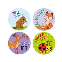 100-300pcs Animal Cartoon Stickers For Kids School Teacher Reward Stickers Classic Kids Toy Cute Stationery Supplies Label ﻿ (ONLINE ORDER ONLY)