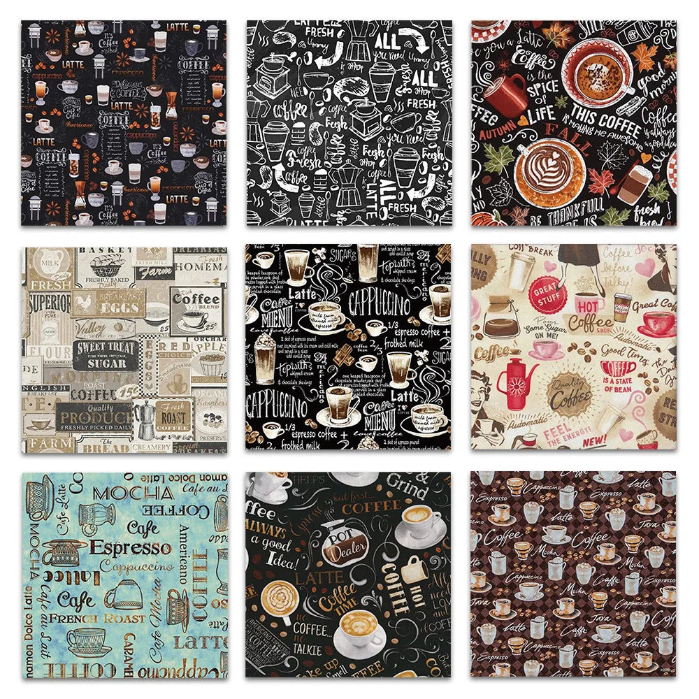 Coffee Graffiti Stickers 10/30/63PCS DIY Laptop Phone Car Bike Decor (ONLINE ORDER ONLY)