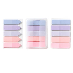 PET Transparent Index Sticky Note Sticker Student Label Sticky Note Sticker Notepad Bookmark School supplies Kawaii stationery (ONLINE ORDER ONLY)