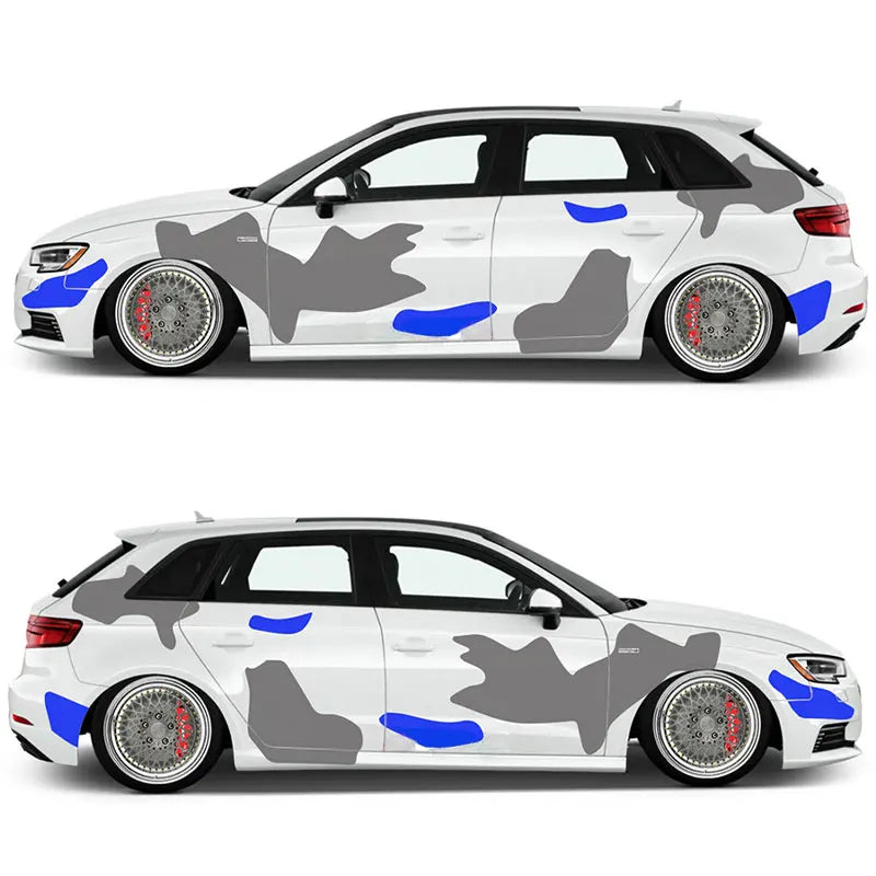 Universal Sticker For Car Camouflage Stickers External Accessories Decoration Door Racing Sports Style Die Cutting Vinyl Decals (ONLINE ORDER ONLY)