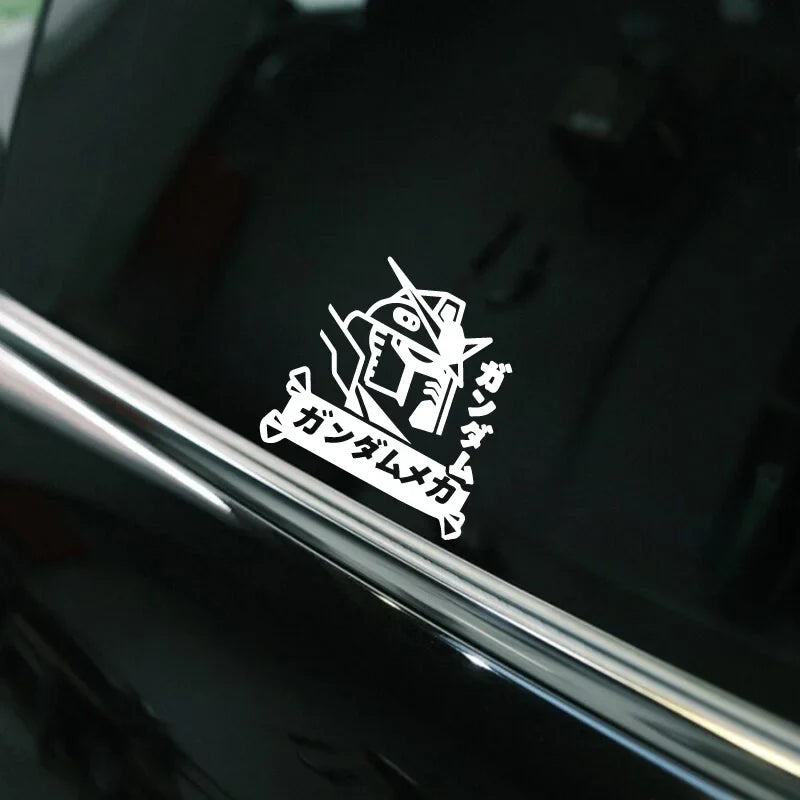CARTOON Japanese robot Gunda Stickers,for cartoon lover,High quality sticker for cars trucks motorcycles &laptops! (ONLINE ORDER ONLY)