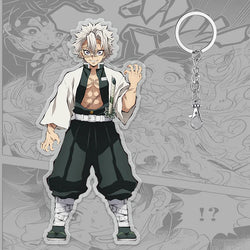 Demon Slayer Keychain: Tanjiro 6cm Acrylic Bag Pendant (ONLINE ORDER ONLY)
