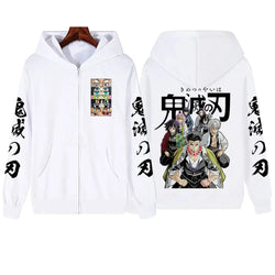 Demon Slayer Zipper Hoodie 2025 Harajuku Sweatshirt (ONLINE ORDER ONLY)
