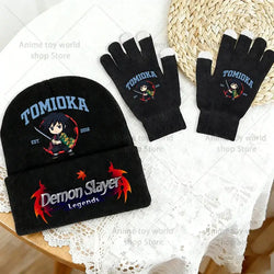 Demon Slayer Hat Gloves Set: Tanjiro Winter Knit Kit (ONLINE ORDER ONLY)