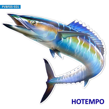 20cm 7.87inch Big Size Sea Fish Tuna Snapper Perch Waterproof Stickers for Fisherman Laptop Luggage Boat Motorcycle Car Sticker (ONLINE ORDER ONLY)