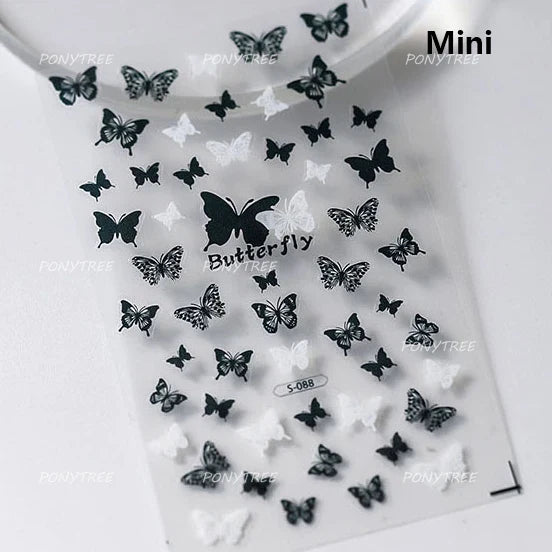 Retro Lace Corset Laced Bodice Wrap Top British Classical Dress Bowknot Rose Star Key Adhesive Nail Art Sticker Manicure Decals (ONLINE ORDER ONLY)