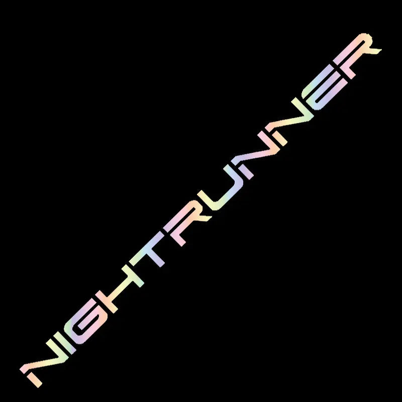 JDM Car Sticker Revenge Nightrnner Antisocial Misunderstood Exterior Accessories Windscreen Banner Competition Decoration Decals (ONLINE ORDER ONLY)