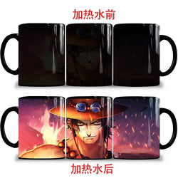 One Piece Color Changing Mug: Nika Luffy & Ace Magic Cup (ONLINE ORDER ONLY)
