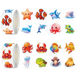 50-500pc Cute Forest Animal Stickers Reward Stickers For Kids For Students Motivational Gift Decoration Label Stationery Sticker (ONLINE ORDER ONLY)