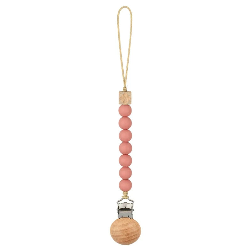 Teething Beads Pacifier Clip (ONLINE ORDER ONLY)