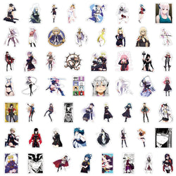 10/30/50PCS Chained Soldier Cartoon Stickers Cute Girl Sticker Waterproof Kids Toy Laptop Phone Luggage Car Bike Anime Graffit (ONLINE ORDER ONLY)