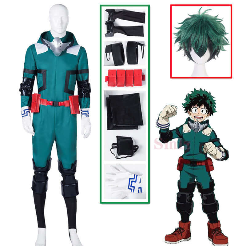 Midoriya Izuku Deku Cosplay Costume My Hero Academia (ONLINE ORDER ONLY)