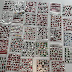30 Sheets Cute Penguin Winter Nail Stickers Set 3D Snowflake Christmas Decals Tree Elk Bell Self Adhesive Slider Manicure Tips * (ONLINE ORDER ONLY)