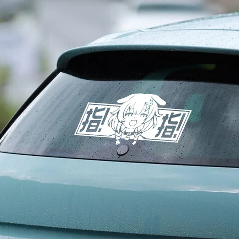 Korone Inugami decal,JAPANESE JDM style decal,anime decal,high quality sticker for cars windows !For a Unique look! (ONLINE ORDER ONLY)