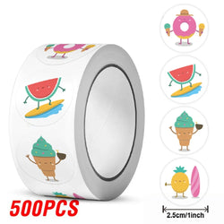 100-500pcs Cute Reward Stickers Cartoon Motivational Stickers for School Teacher Kids Student Stationery Stickers Kids 1inch (ONLINE ORDER ONLY)
