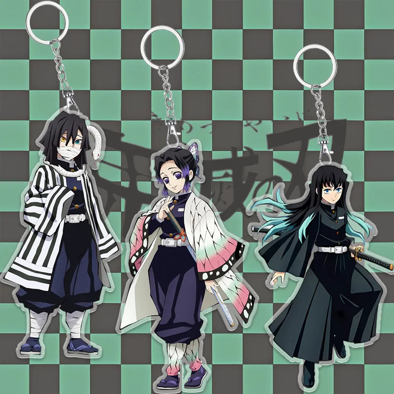 Demon Slayer Keychain: Tanjiro 6cm Acrylic Bag Pendant (ONLINE ORDER ONLY)