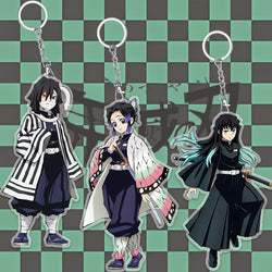 Demon Slayer Keychain: Tanjiro 6cm Acrylic Bag Pendant (ONLINE ORDER ONLY)