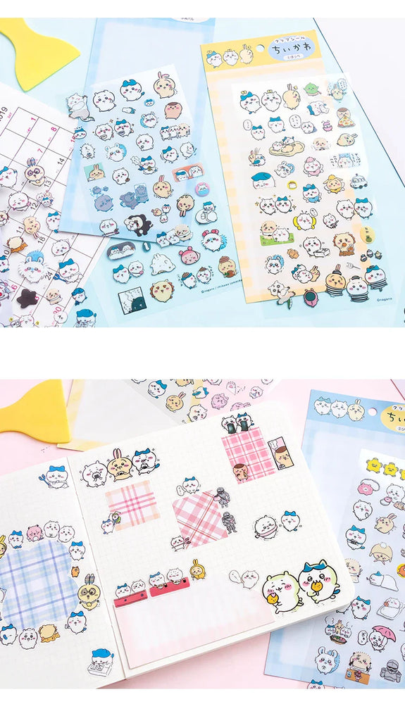 1Pc New Cute Cartoon Sticker Kids Toy DIY Material Decoration Stationery Stickers Idol Card Deco Scrapbook (ONLINE ORDER ONLY)