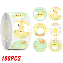 100-500pcs Cute Reward Stickers for Kids Children Kindergarten School Encouragement Students Games Toy Animals Stationery Labels (ONLINE ORDER ONLY)