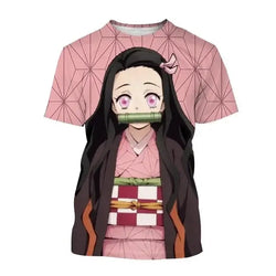Demon Slayer Nezuko Shinobu T-shirt 3D Fashion Print (ONLINE ORDER ONLY)