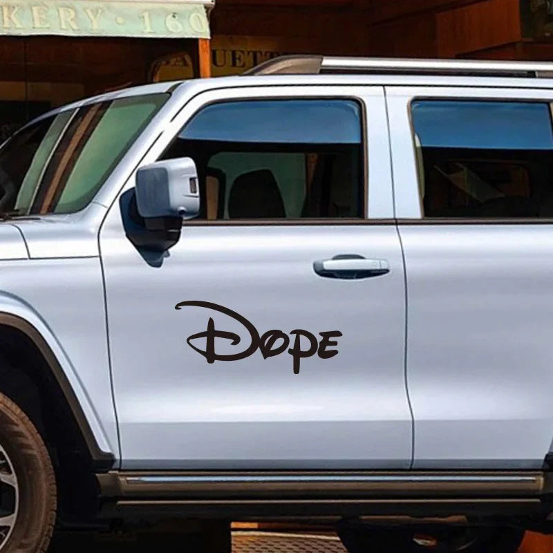 "DOPE" Stickers,a particular style stickers with cute and funny for cars trucks motorcycles and laptops! (ONLINE ORDER ONLY)