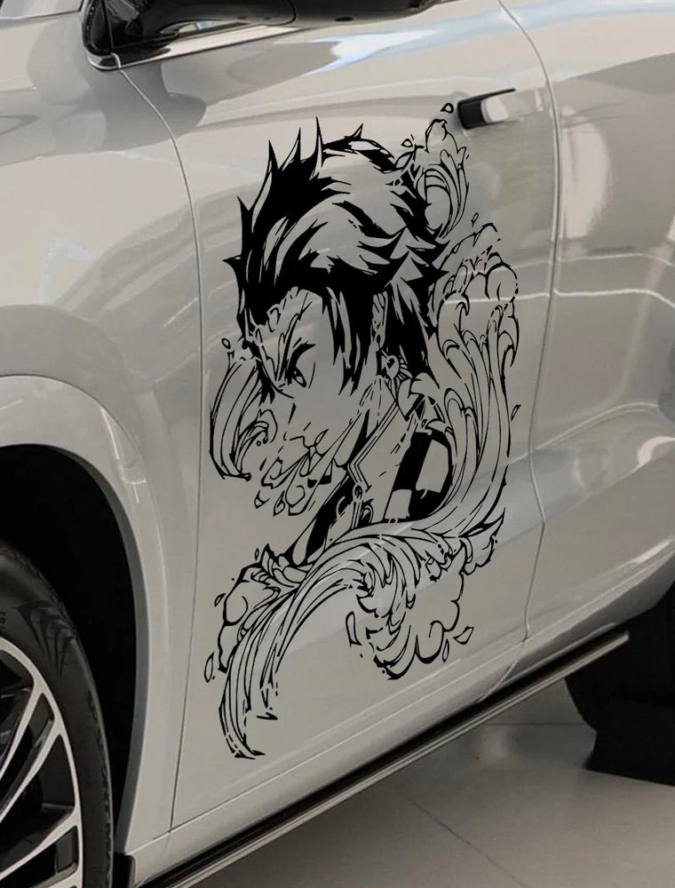 Japanese Anime Car Sticker Individual Decoration Door Donnet External Parts Waterproof Die-Cutting PVC Vinyl Decals (ONLINE ORDER ONLY)