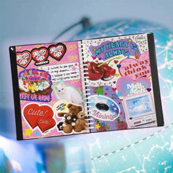 Ins Korean Retro Cute Cat Sticker Scrapbooking DIY Material Collage Decoration Stationery Stickers Aesthetic Personalized (ONLINE ORDER ONLY)