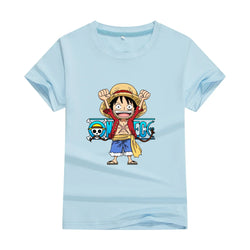 One Piece Anime Cotton T-shirt Cute Unisex Summer Top (ONLINE ORDER ONLY)