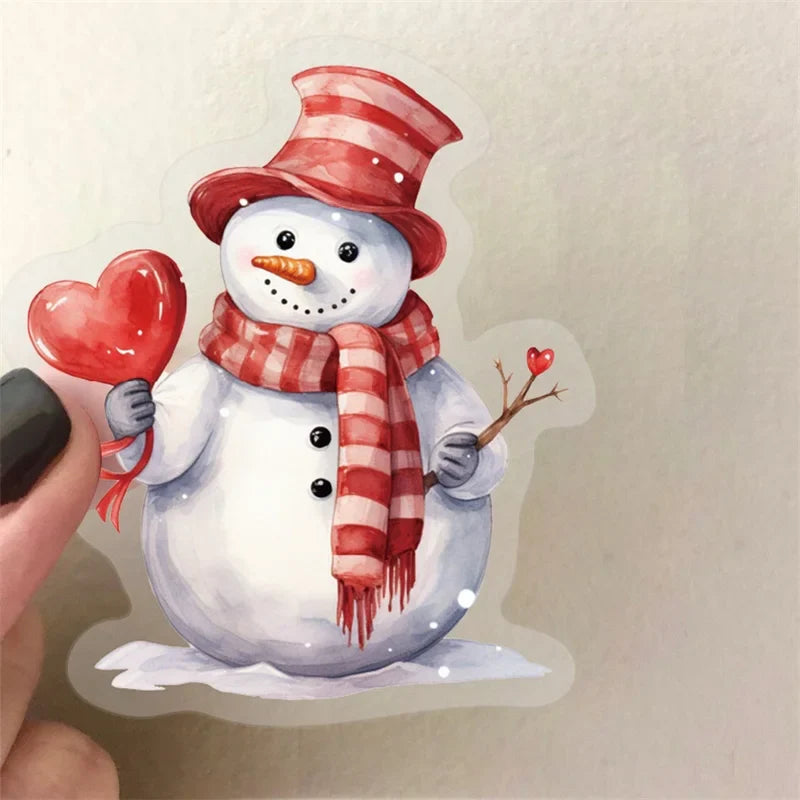 50PCS Kawaii Red Love PET Sticker Aesthetic Decoration Scrapbooking Stationery DIY Hand Accounting Supplies for Kids (ONLINE ORDER ONLY)
