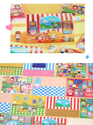 10pcs/lot Fantasy Farm Series Scene Stickers Kawaii Journal Decorative Stickers Idol Card Planner Scrapbooking Album Stationery (ONLINE ORDER ONLY)