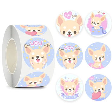 100-500pcs Cartoon Animal Reward Stickers for Kids Cute Gift Decor Stickers Labels School Encourage Children Stationery Stickers (Online Order Only)