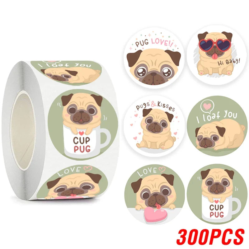 100-500pcs Lovely Animal Stickers Sealing Labels Reward Sticker For School Teacher Kids Stationery Sticker Gift Decor (ONLINE ORDER ONLY)