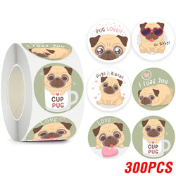 100-500pcs Lovely Animal Stickers Sealing Labels Reward Sticker For School Teacher Kids Stationery Sticker Gift Decor (ONLINE ORDER ONLY)