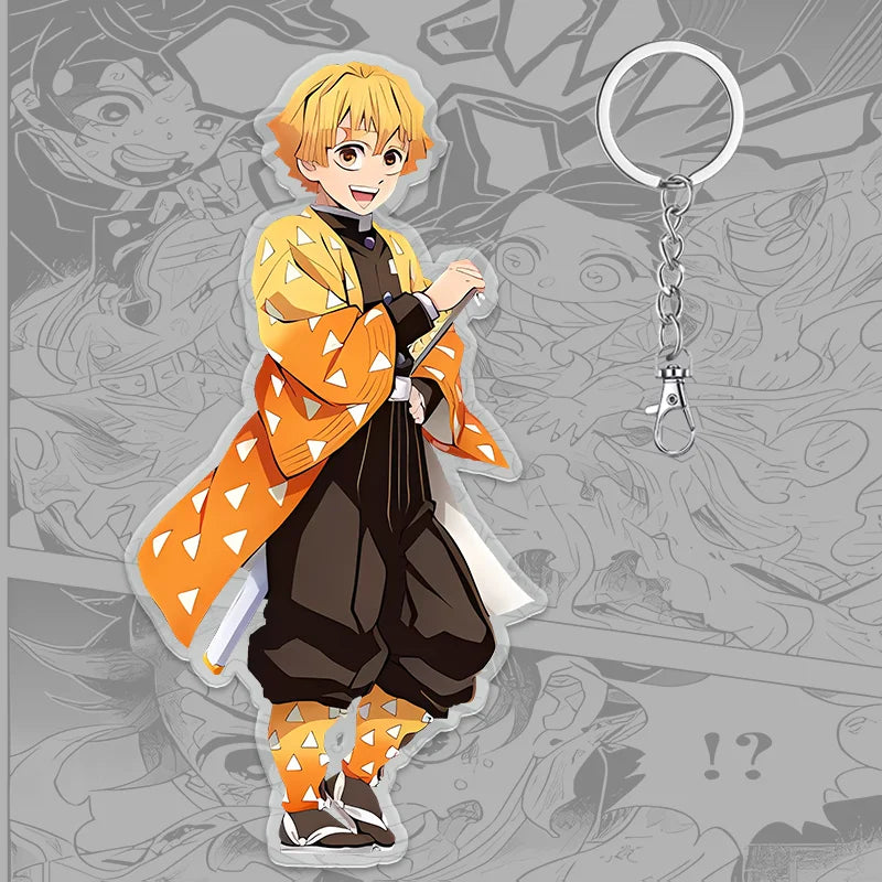 Demon Slayer Keychain: Tanjiro 6cm Acrylic Bag Pendant (ONLINE ORDER ONLY)