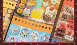 48 sheets Japanese Retro Y2K Decorative Stickers Phone Case Laptop Kpop Photocard Scrapbooking Sticker Book Kids Gift Stationery (ONLINE ORDER ONLY)