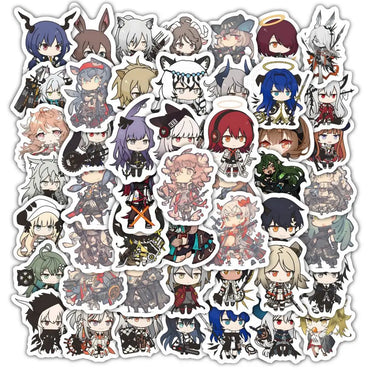 10/30/60PCS Arknights Stickers Cute Cartoon Sticker ACGN Game Graffiti Decals Laptop Phone Guitar Car Bike Skatebaord Kids Toys (ONLINE ORDER ONLY)