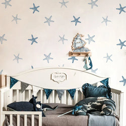 Boho Starfish Wall Stickers for Kids Nursery Decor (Online Order Only)